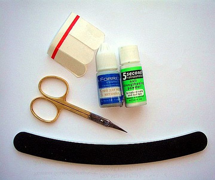 шелк для ремонта ногтей как пользоваться